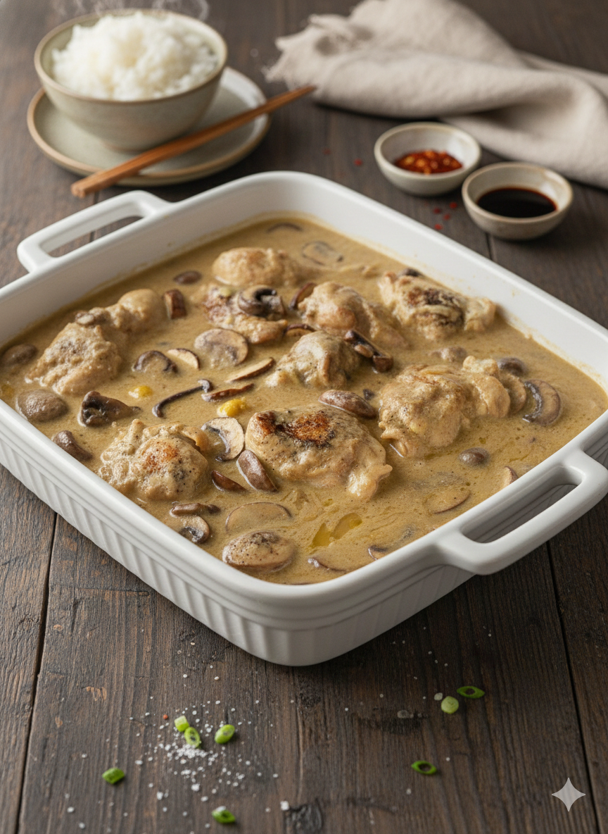 Creamy Chicken and Mushroom