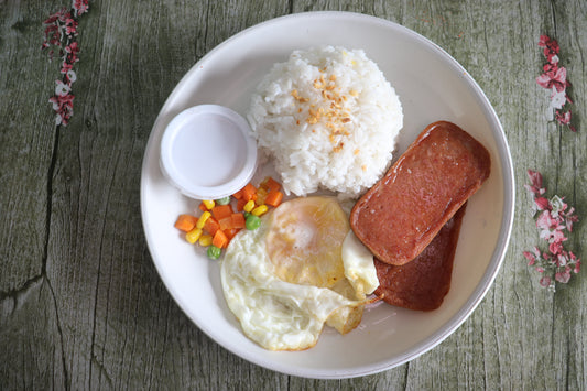 Spamsilog (Spam + Rice + Itlog)